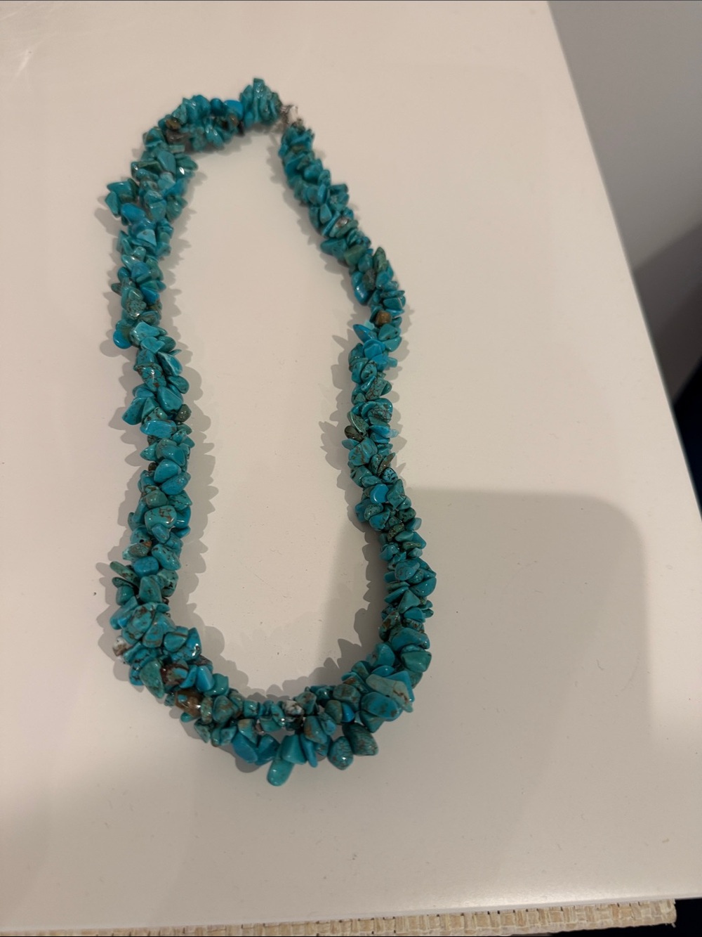 Francesca's Collections Turquoise Chip Necklace
